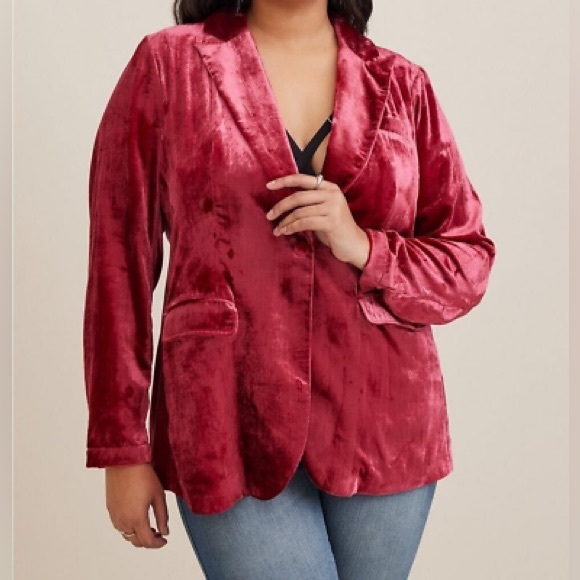 NWT Velvet Classic Blazer - Picture 3 of 11